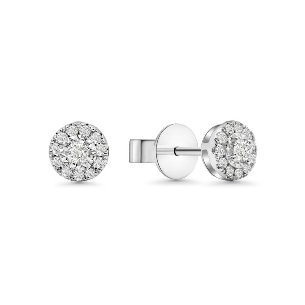 Illuminate Round Earring 3/8 CT TW - Rupali Adani Fine Jewellery