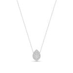 Illuminate Trillion Double Halo Necklace 1/4 CT TW - Rupali Adani Fine Jewellery