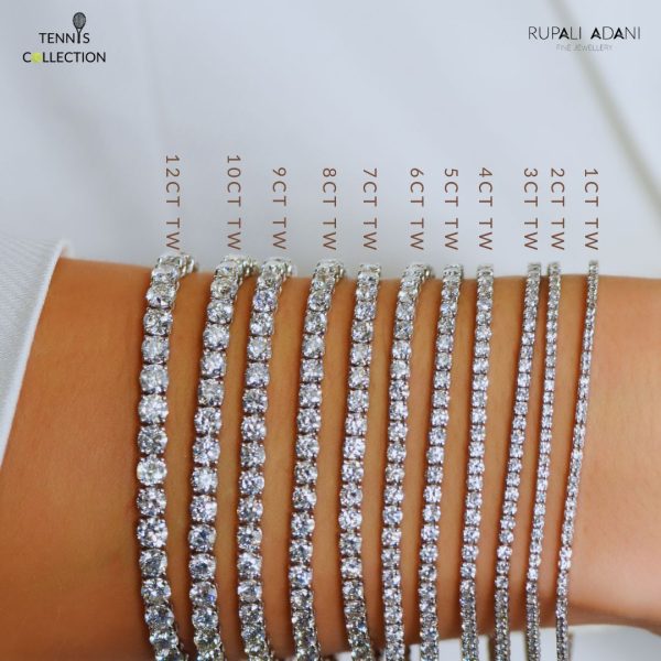 Four Prong Natural Diamond Tennis Bracelet - Rupali Adani Fine Jewellery