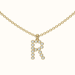 Radiance of Resilience - R Necklace